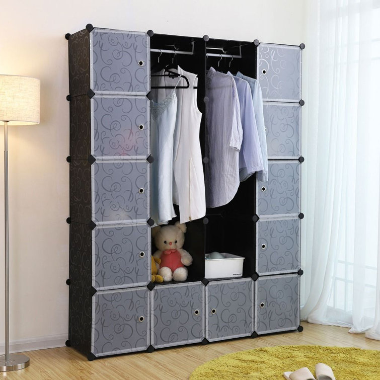Symple Stuff 143cm Wide Clothes Storage System & Reviews Wayfair.co.uk